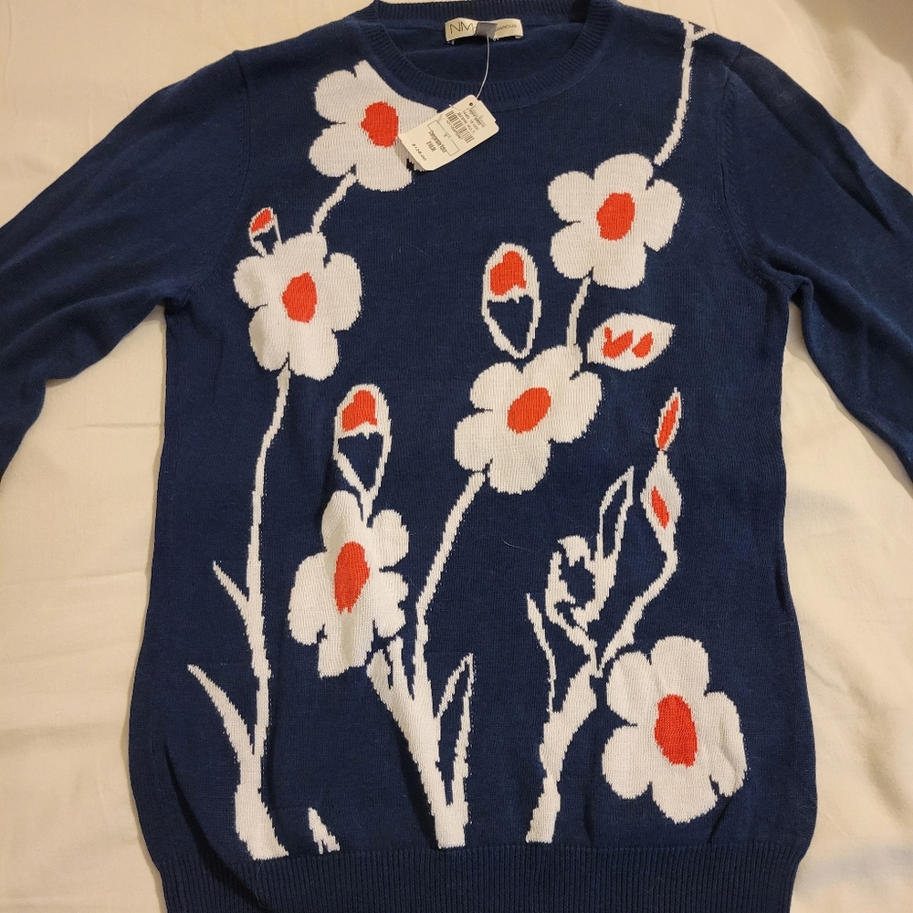 Beautiful navy sweater